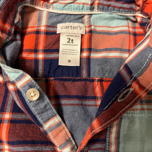 Carters Button Down Shirts - Picture 3 of 5